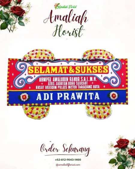 Papan Bunga Ucapan Selamat Ringinlarik